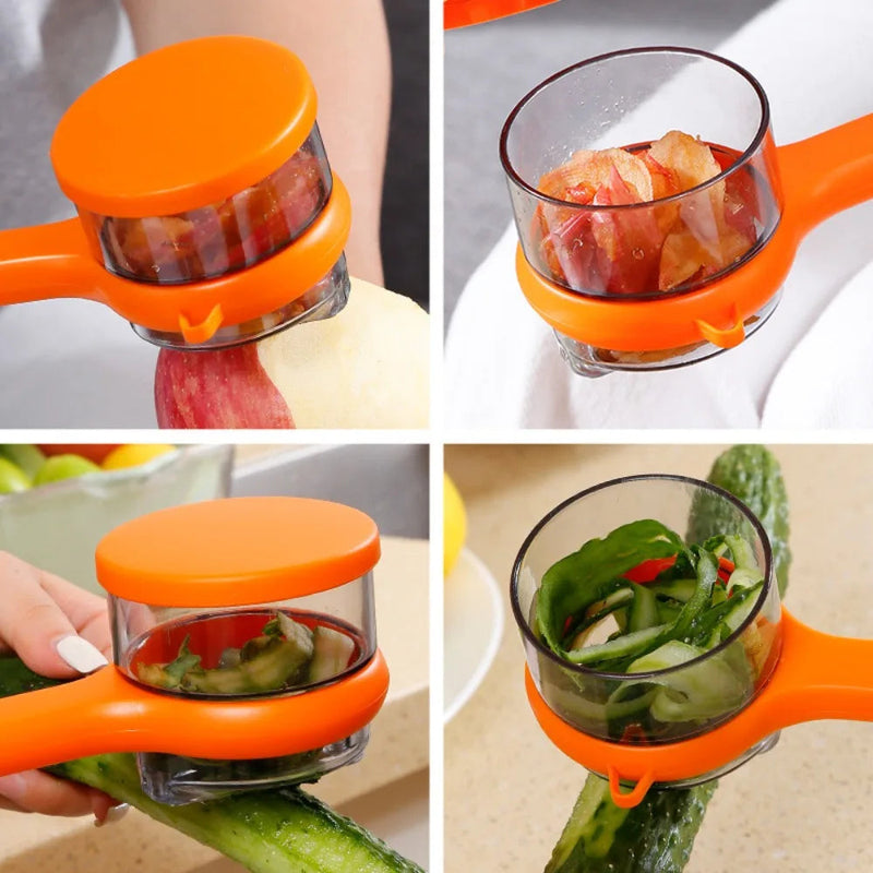 Descascador Profissional Prático 2.0 - Legumes e Frutas