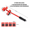 Suporte Movedor Rodinhas para Levantar e Mover Móveis e Transporte