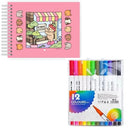 Livro de Colorir Bobbie Goods – 50 Páginas + Canetinhas Grátis