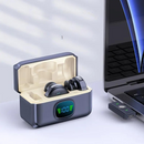 Microfone de Lapela Compacto Sem Fio