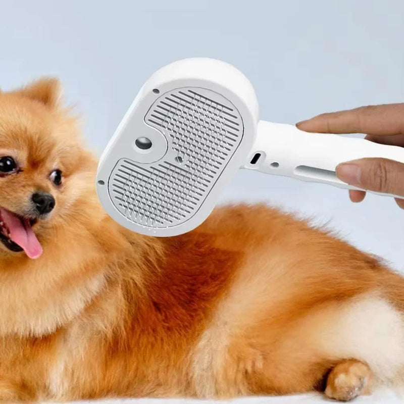 Nimbus Pet - Escova 2 em 1 com vapor e autolimpeza