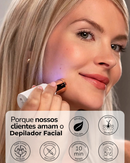 Depilador Facial Portátil Recarregável - FaceConfort