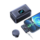 Microfone de Lapela Compacto Sem Fio