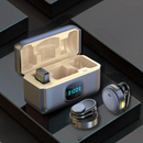 Microfone de Lapela Compacto Sem Fio