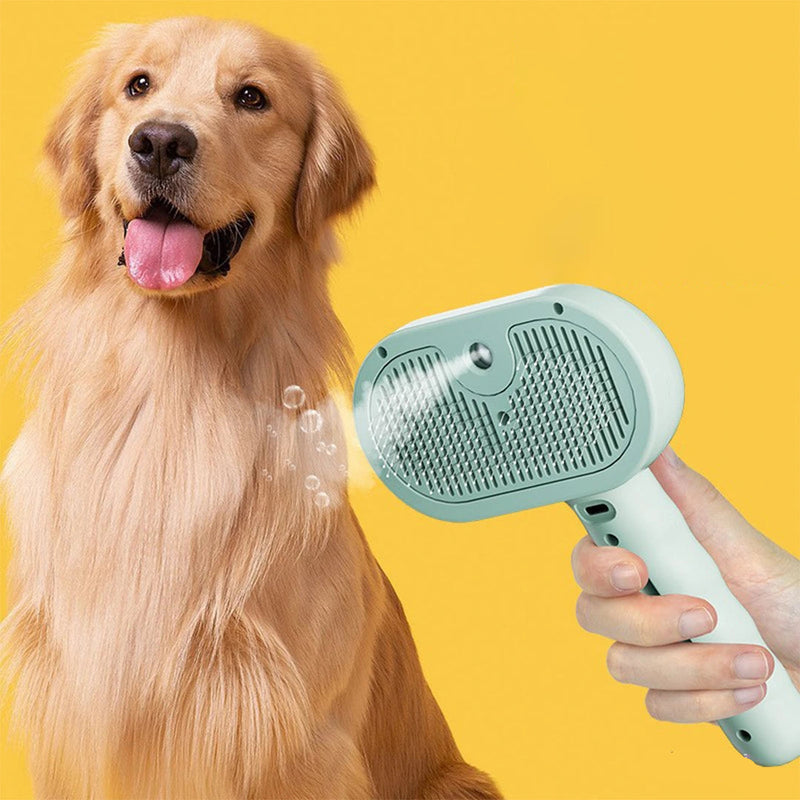 Nimbus Pet - Escova 2 em 1 com vapor e autolimpeza